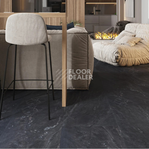 Ceramo Vinilam Stone 8 мм 91910 Неаполитанский Черный фото 4 | FLOORDEALER